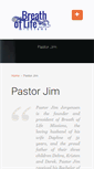 Mobile Screenshot of breathoflifemissions.org